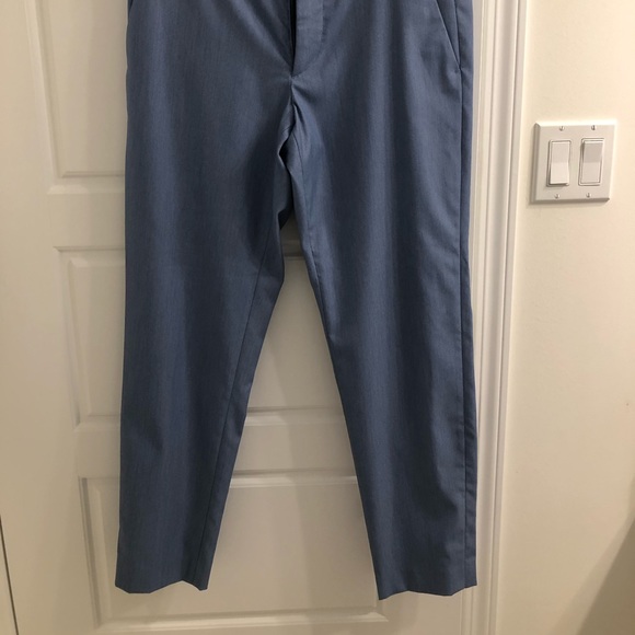ZARA LIGHT BLUE DRESS PANTS - Picture 2 of 2